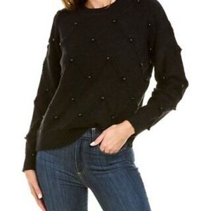👕NANETTE LEPORE PEARL SWEATER